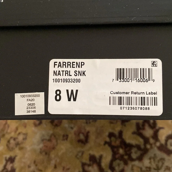 INC FARRENP NATURAL SKIN STYLE BOOTIES SIZE 8 WIDE - Picture 8 of 8